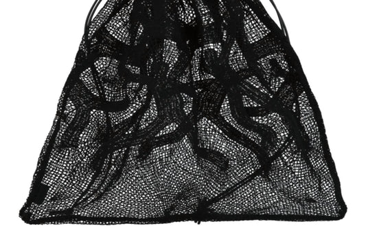 Women's Bolso Mesh Drawstring Pouch