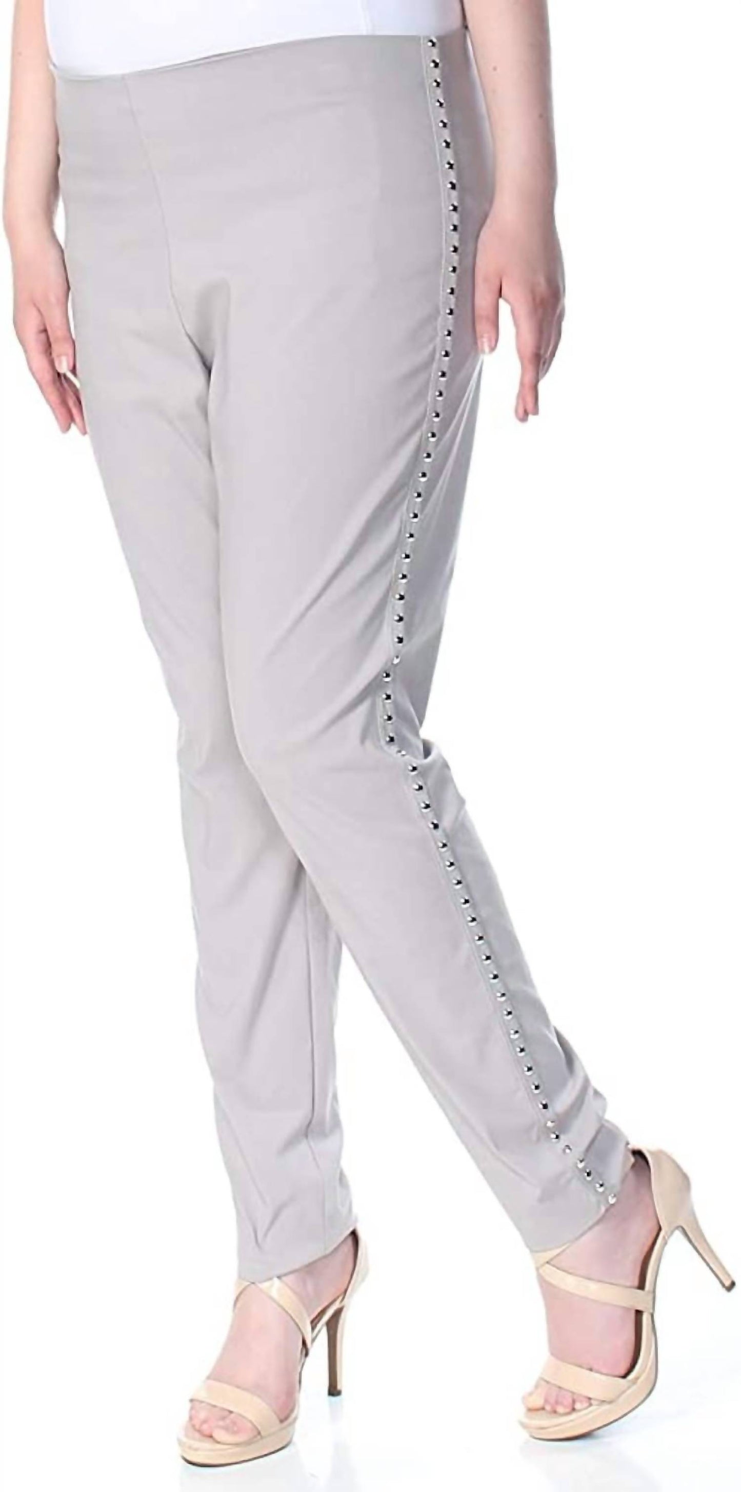 Women's Studded Pull On Skinny Pants