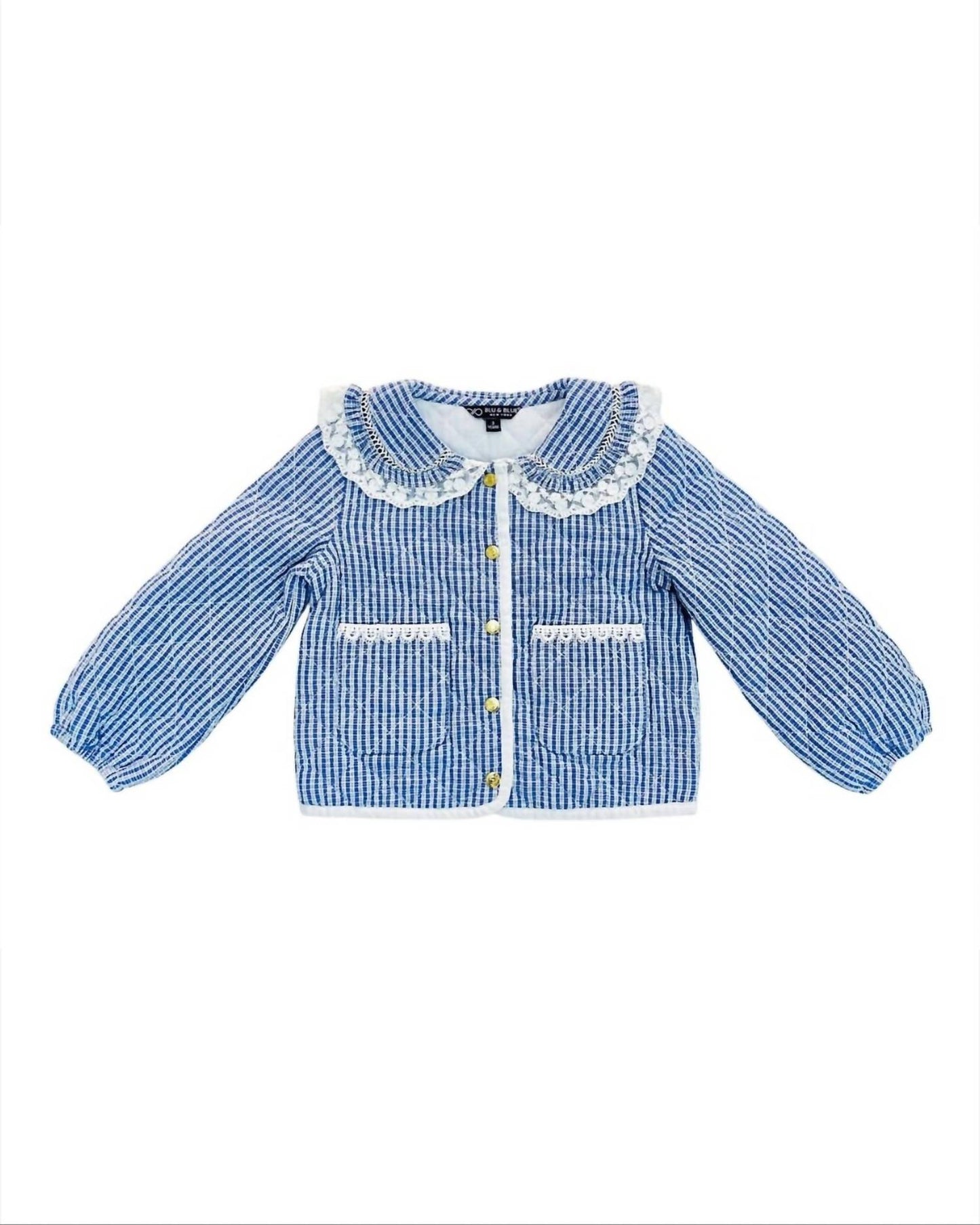 Girls Bianca Peter Pan Collar Jacket