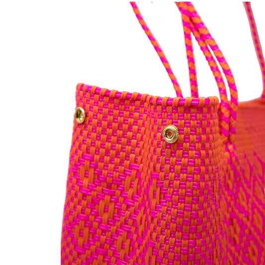 Women's Travel Handmade Aztec Tote Bag With Clutch