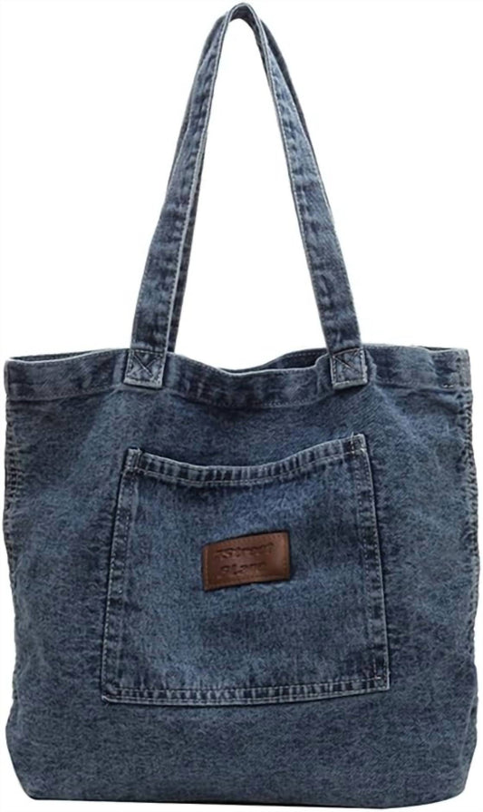 Women's Denim Shoulder Bag