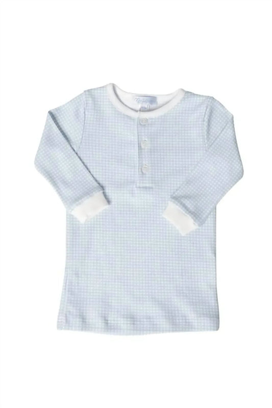 Nella Pima - Kids Gingham Baby Pajamas Set - Rack Hunt