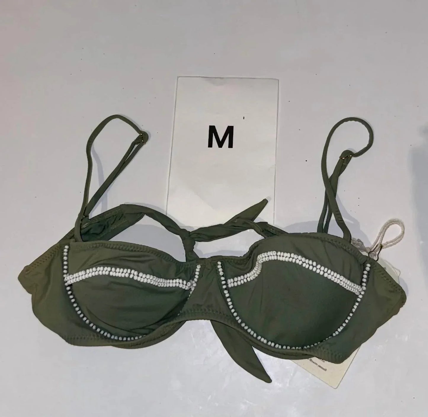 Sea Salt - Lime Bikini Top - Rack Hunt