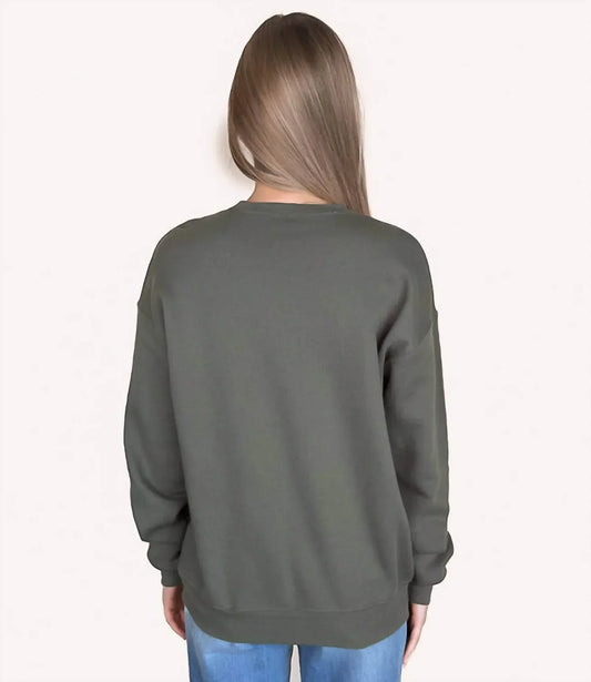 Codeword - Embroidered Fleece Sweatshirt - Rack Hunt