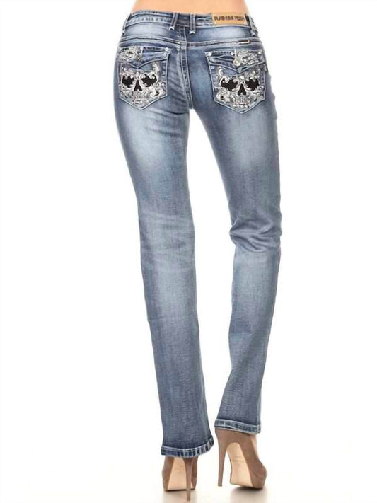 Bus Stop - Cheeky Skulls Jeans - Rack Hunt -