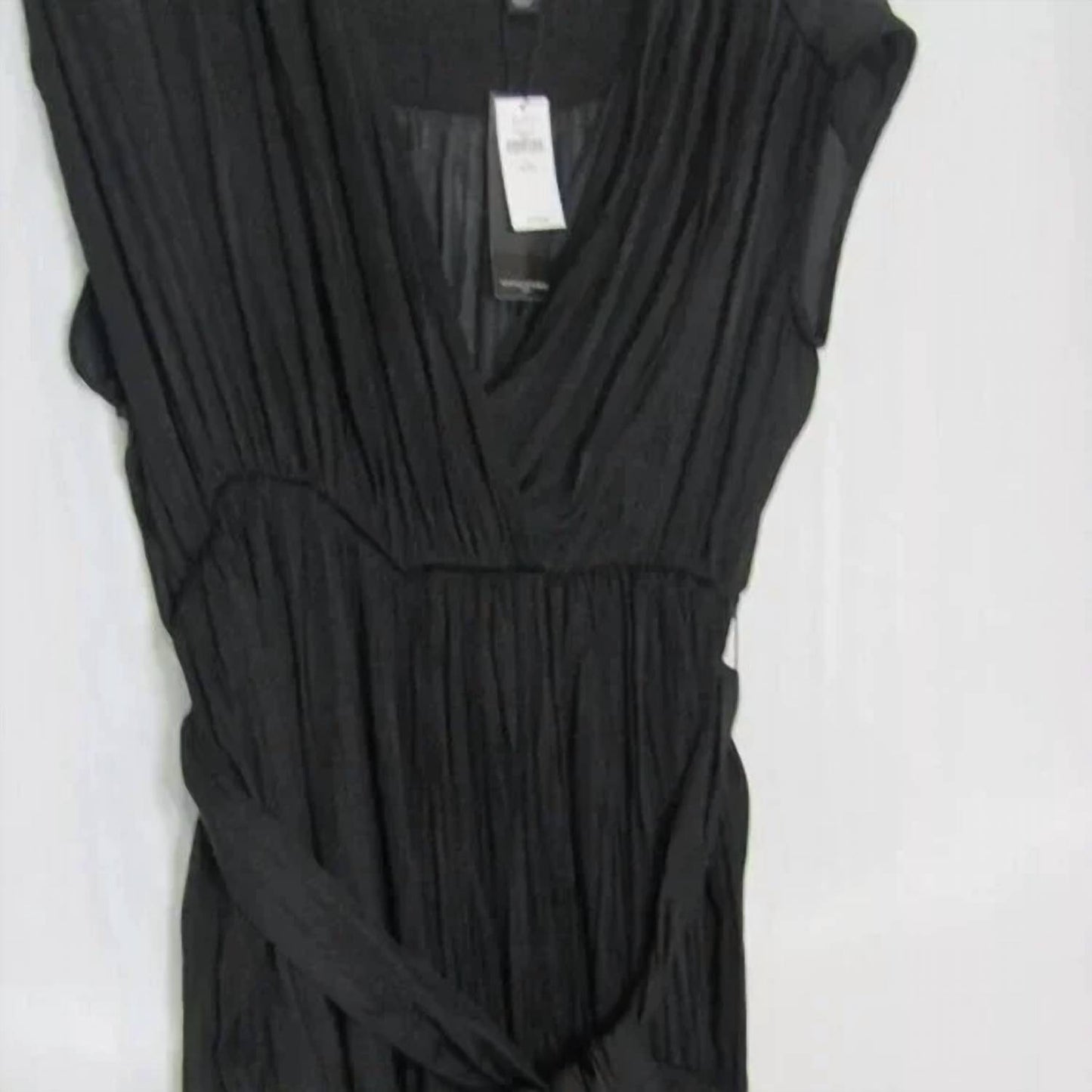 Pleated Wide Leg Jumpsuit - Petite
