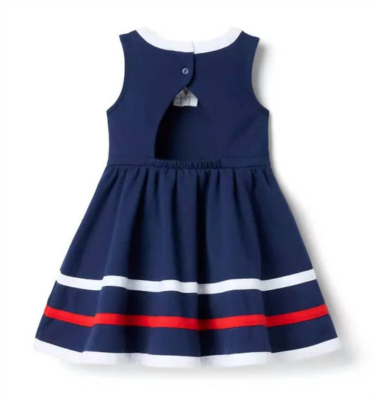 Girl's Bow Ponte Dress