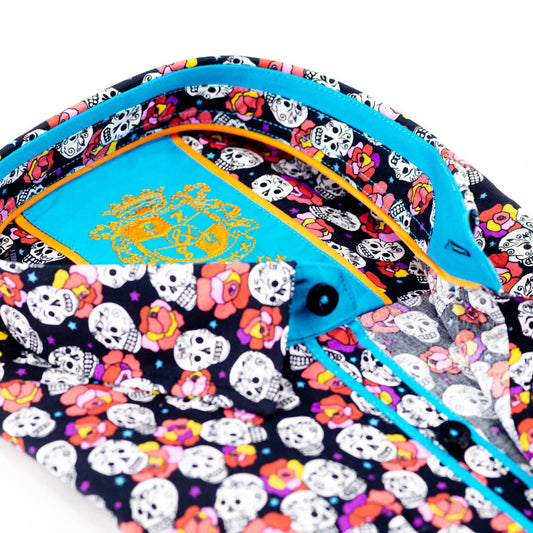Men's Skulls And Roses Shirt