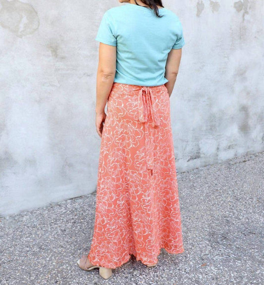 Maxi Wrap Skirt