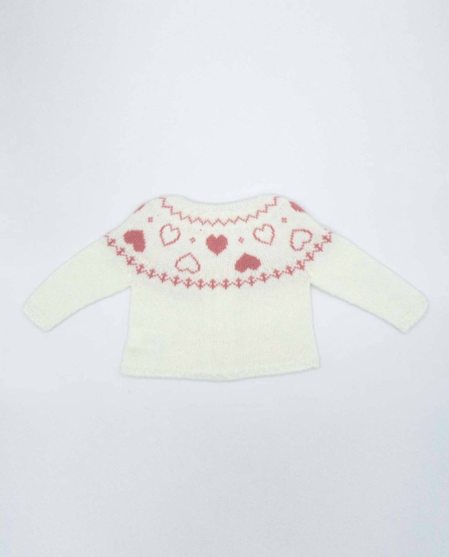 Girl's Heart Knit Cardigan