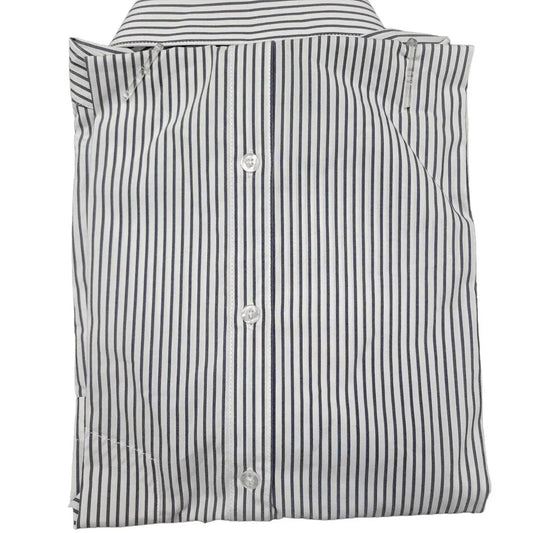 Galaxy by Harvic - Men's Long Sleeve Slim Fit Striped Shirt - Rack Hunt