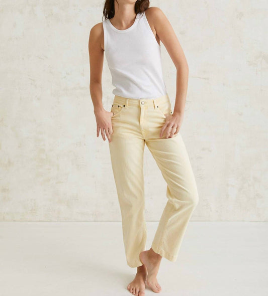 Straight Denim Trousers