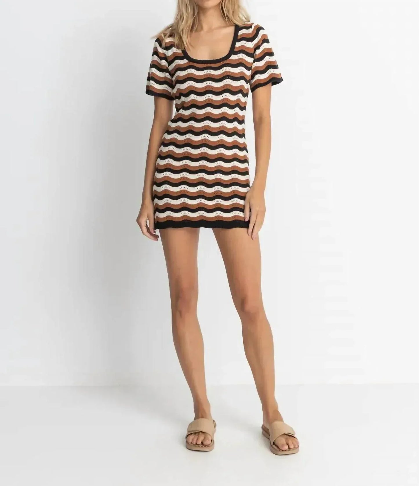 Rhythm. - Venice Knit Mini Dress - Rack Hunt
