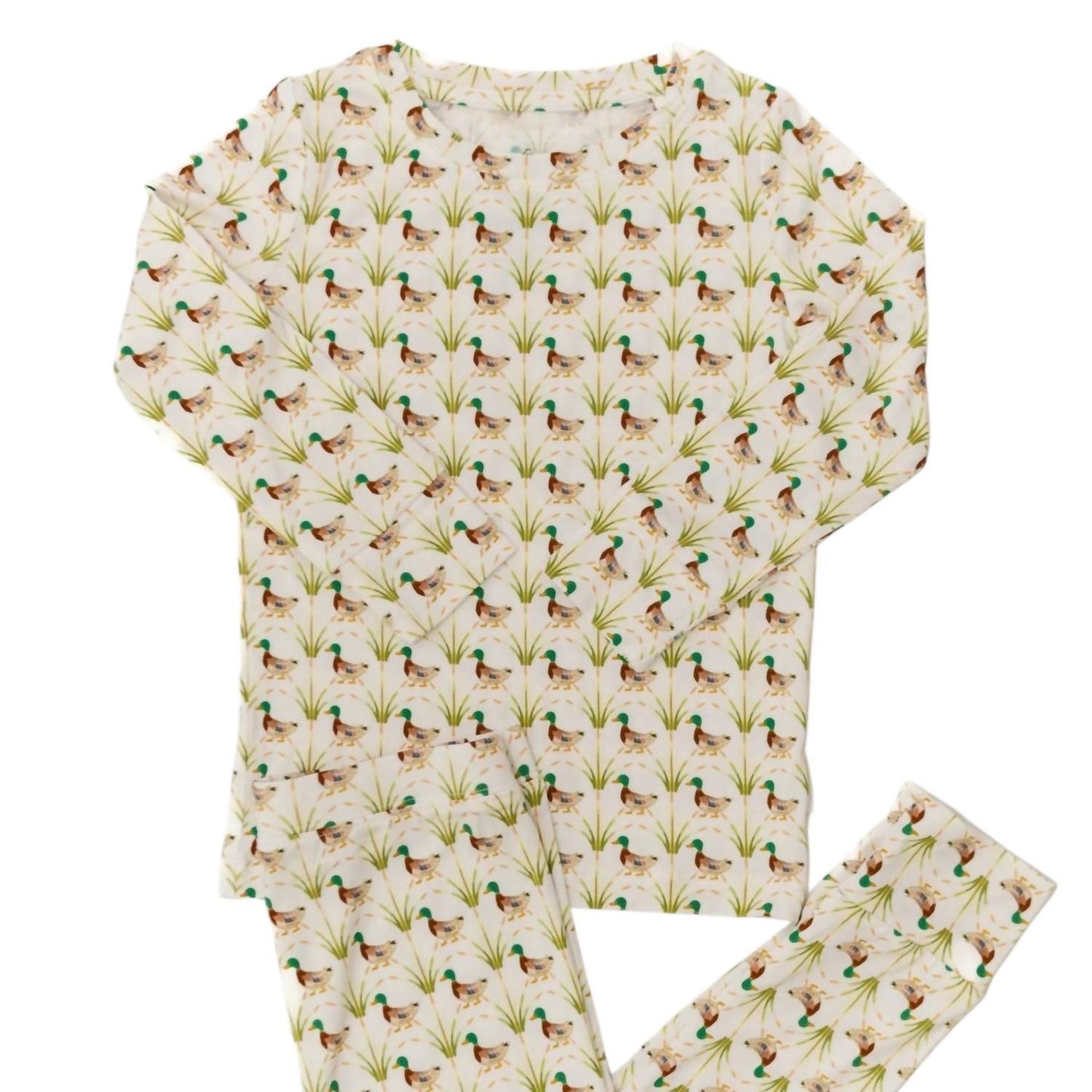 Kids Ducks Bamboo Pajama Set