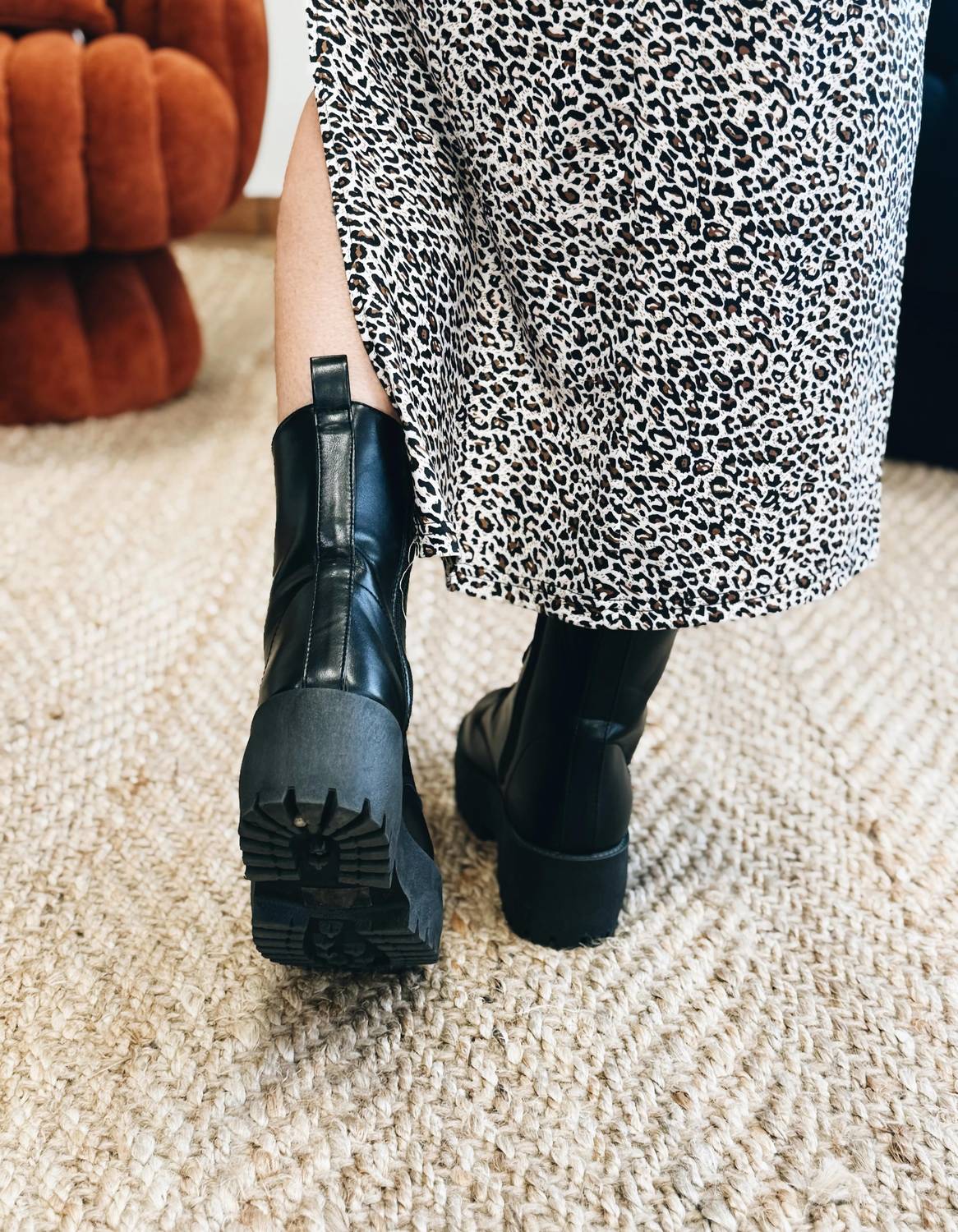 Women's Grounded Step Combat Boots