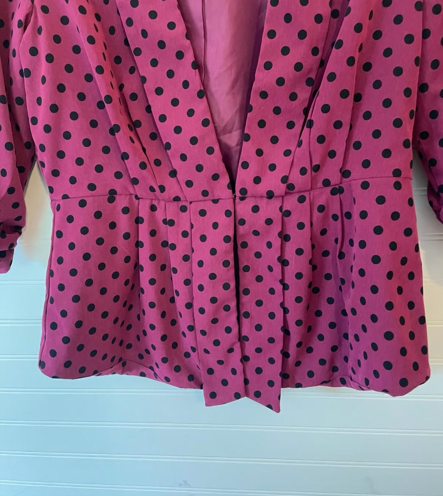 Women's Polka Dot Blazer