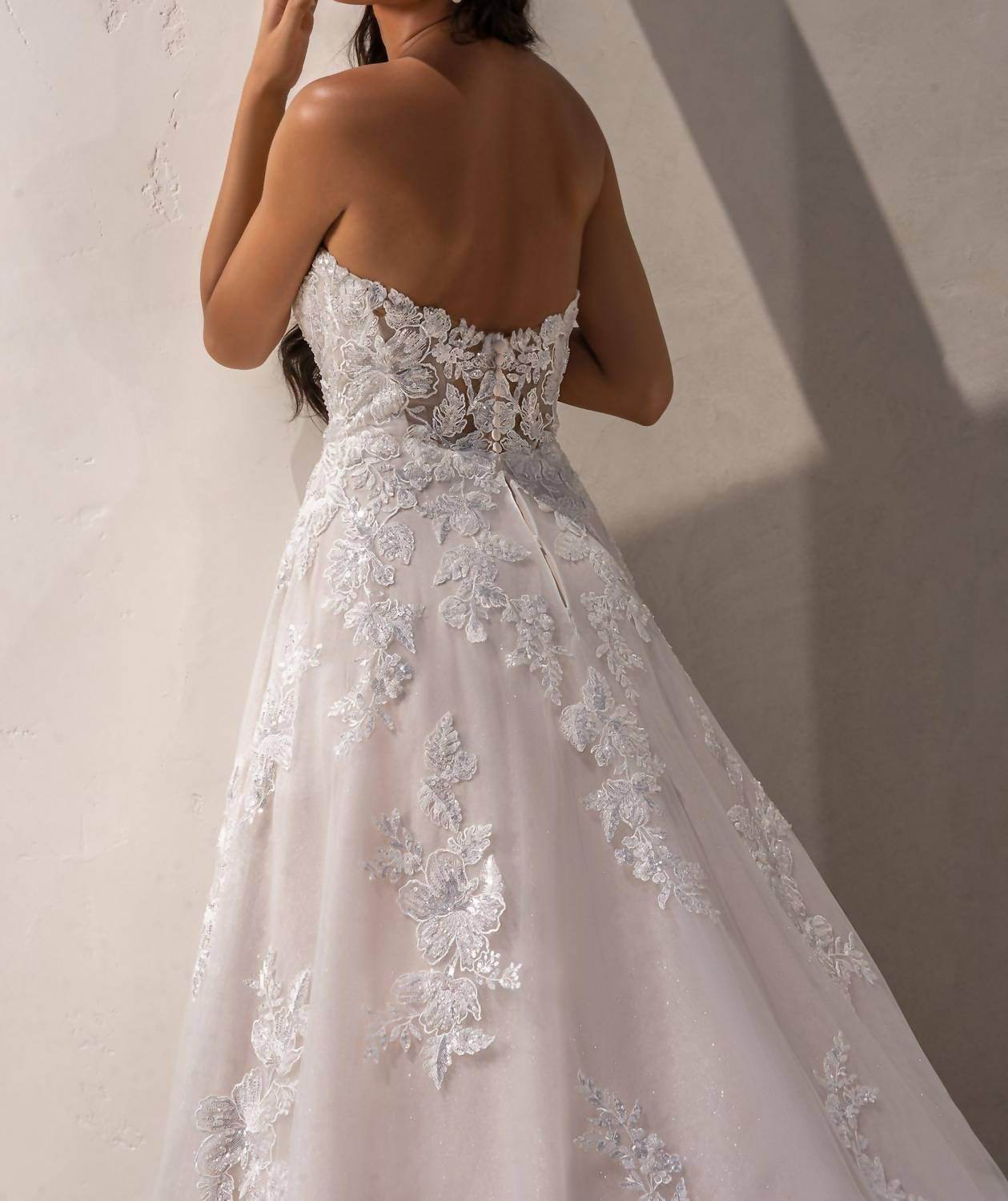 Kitty Chen Couture - Lucy Strapless Wedding Dress - Rack Hunt -