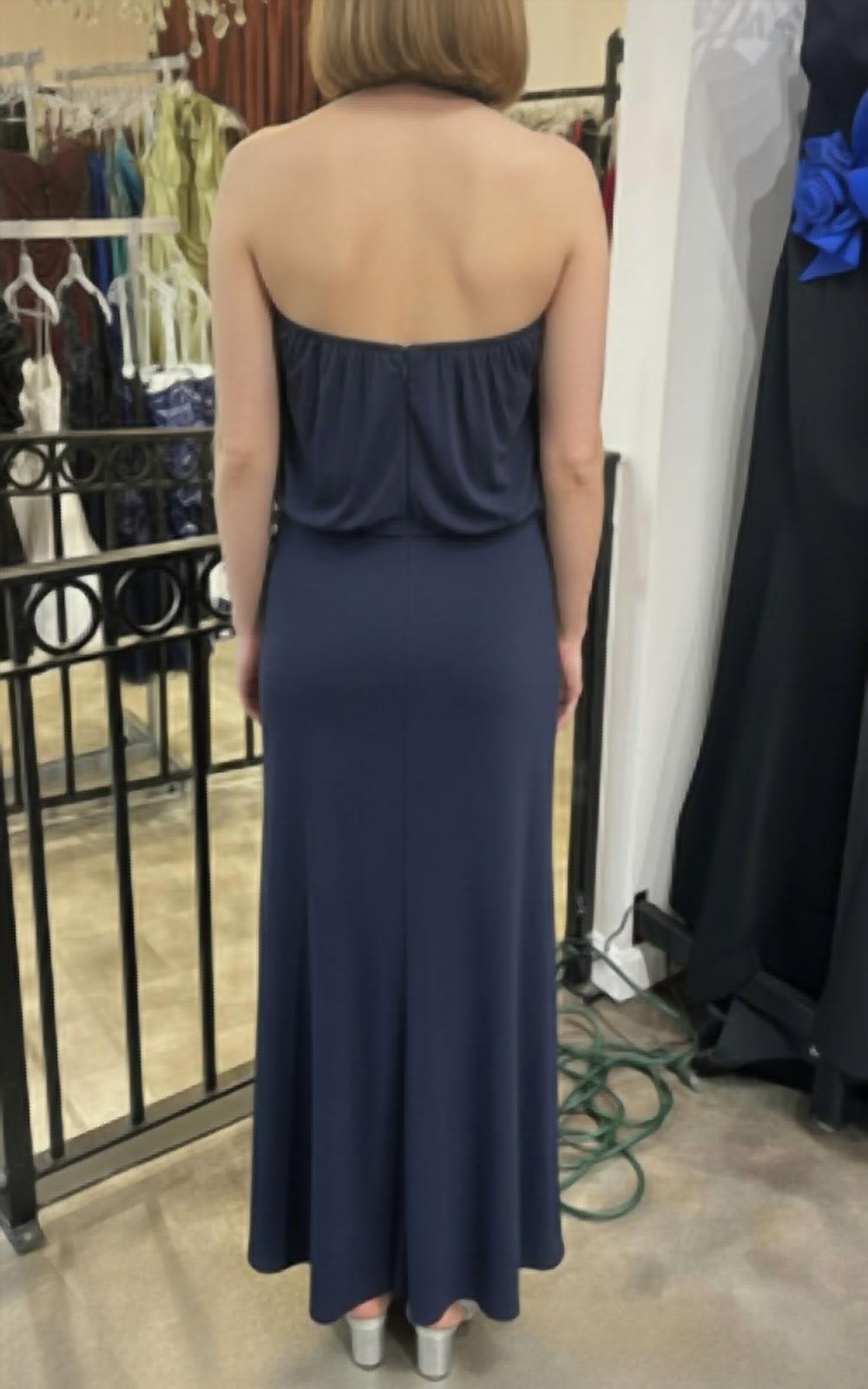 Beaded Halter Neckline Gown