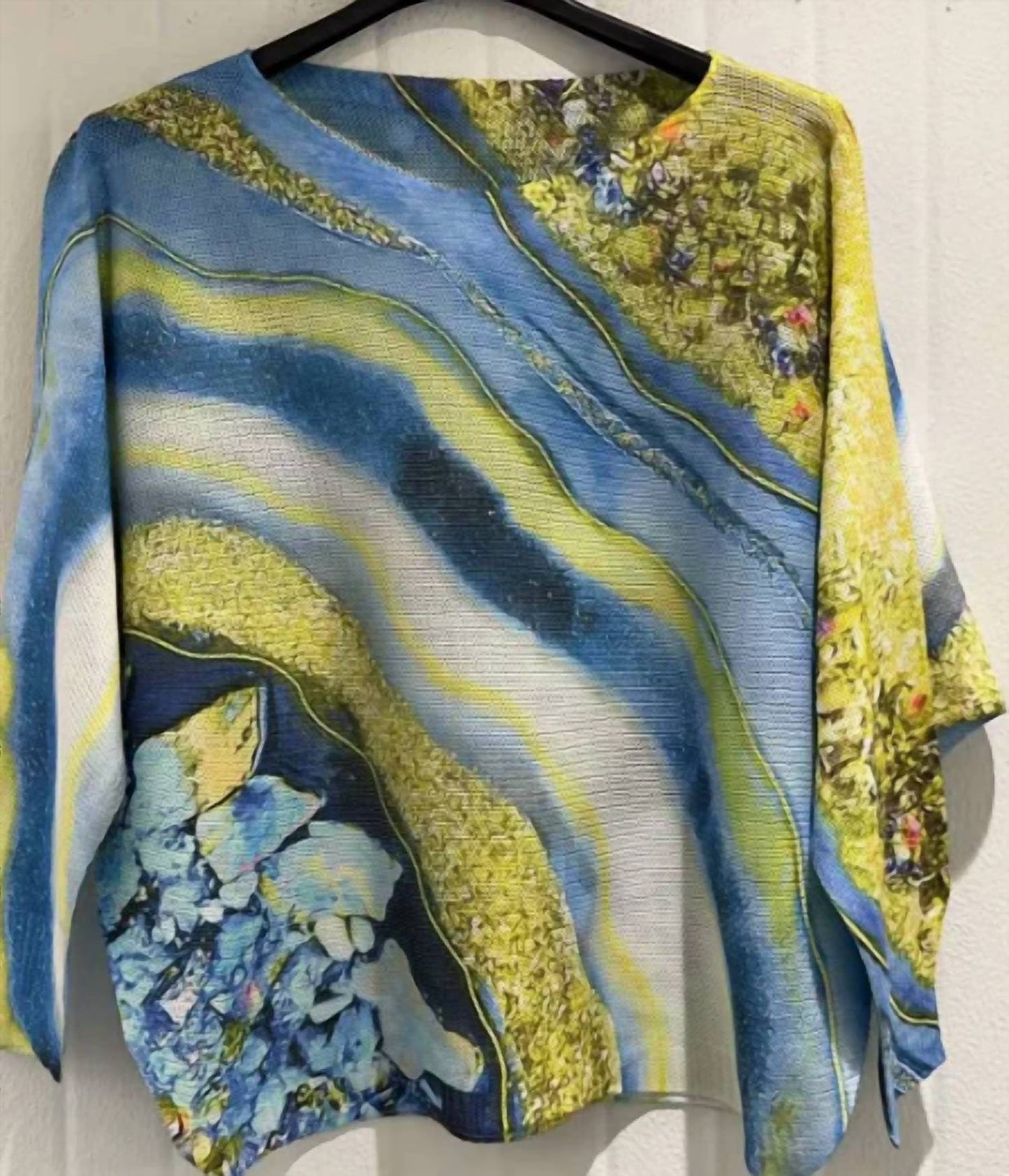 Women's Umbrella Round Knit Printed Sweater
