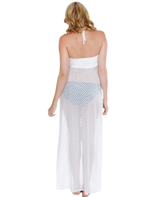 Dotti - Spot On Bandeau Hi-Low Front Slit Cover-up - Rack Hunt