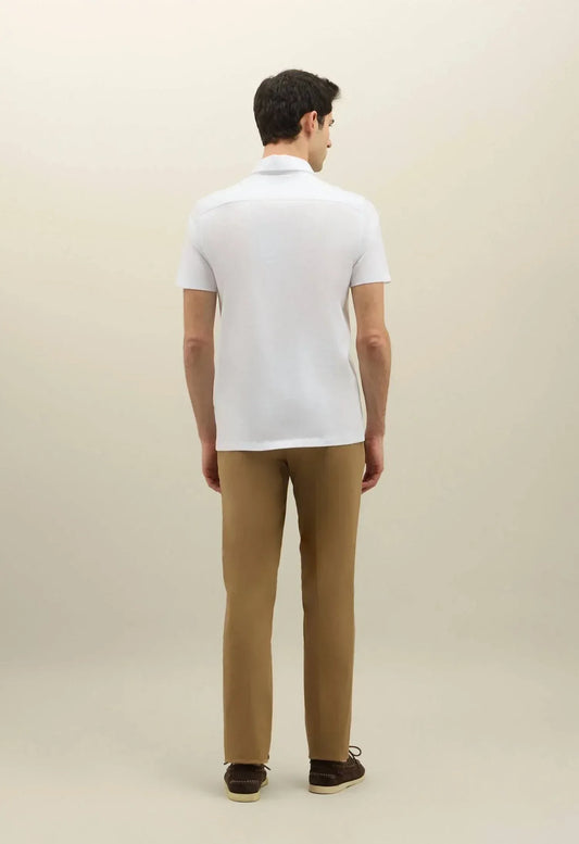Boglioli - Cotton Jersey Short Sleeve Polo Shirt - Rack Hunt