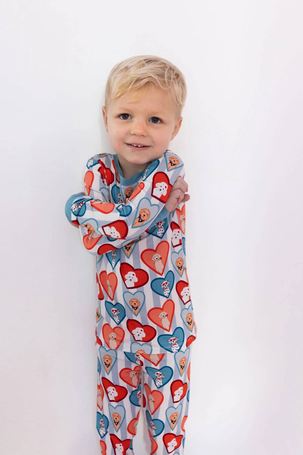Boys Long Sleeve Top and Pants Two Piece Set