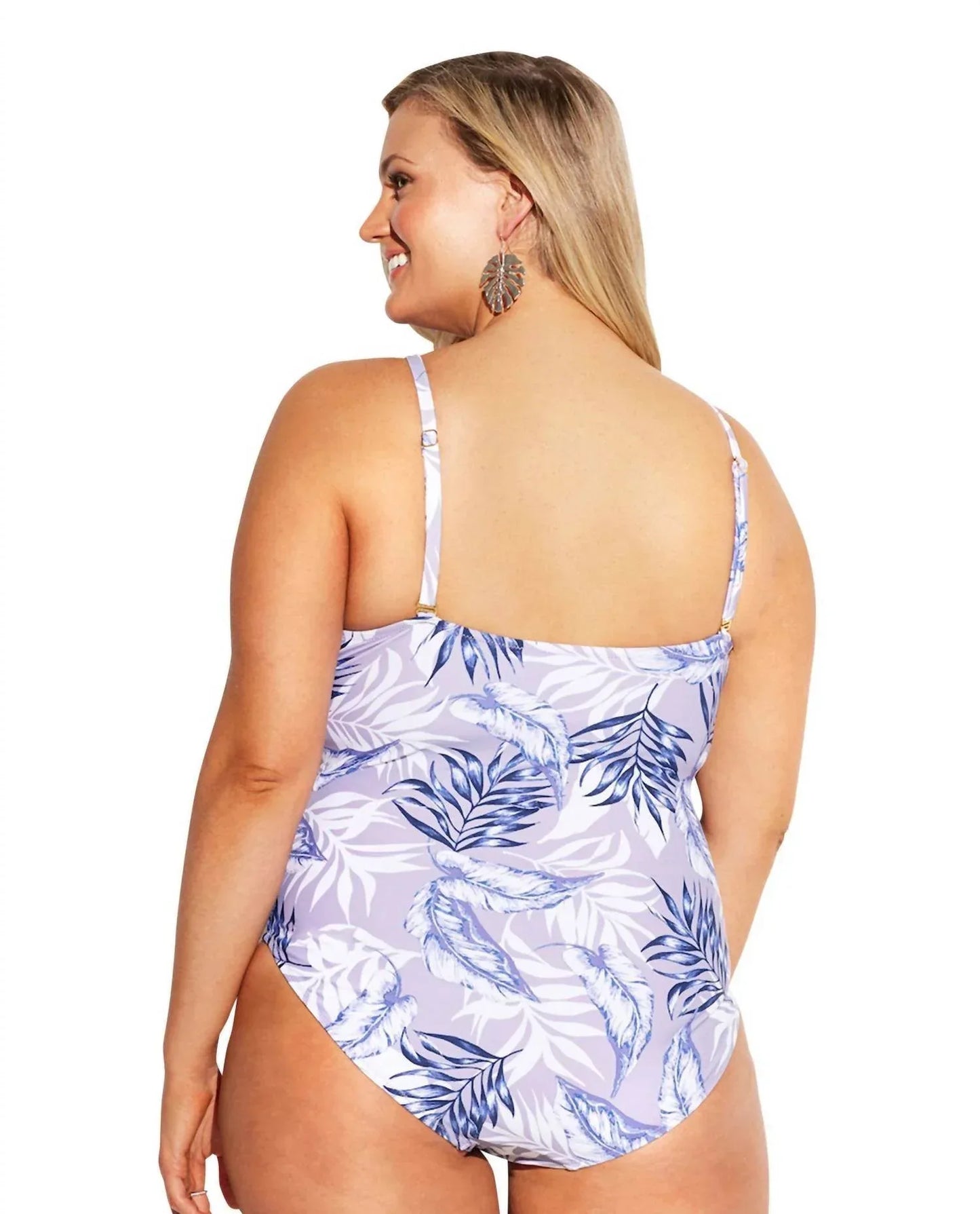 Raisins - Curve Ola Lace High Neck One Piece Swimsuit - Plus - Rack Hunt