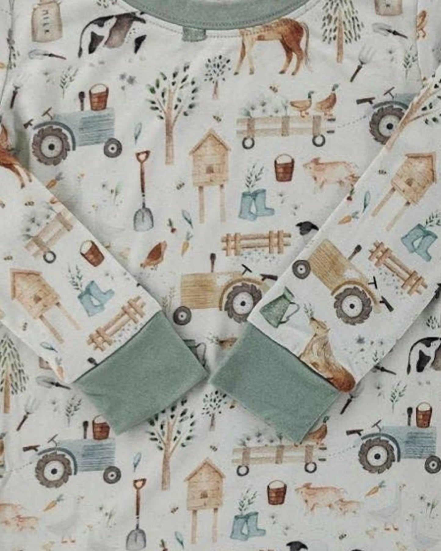 Kid's Little Farm Bamboo Set