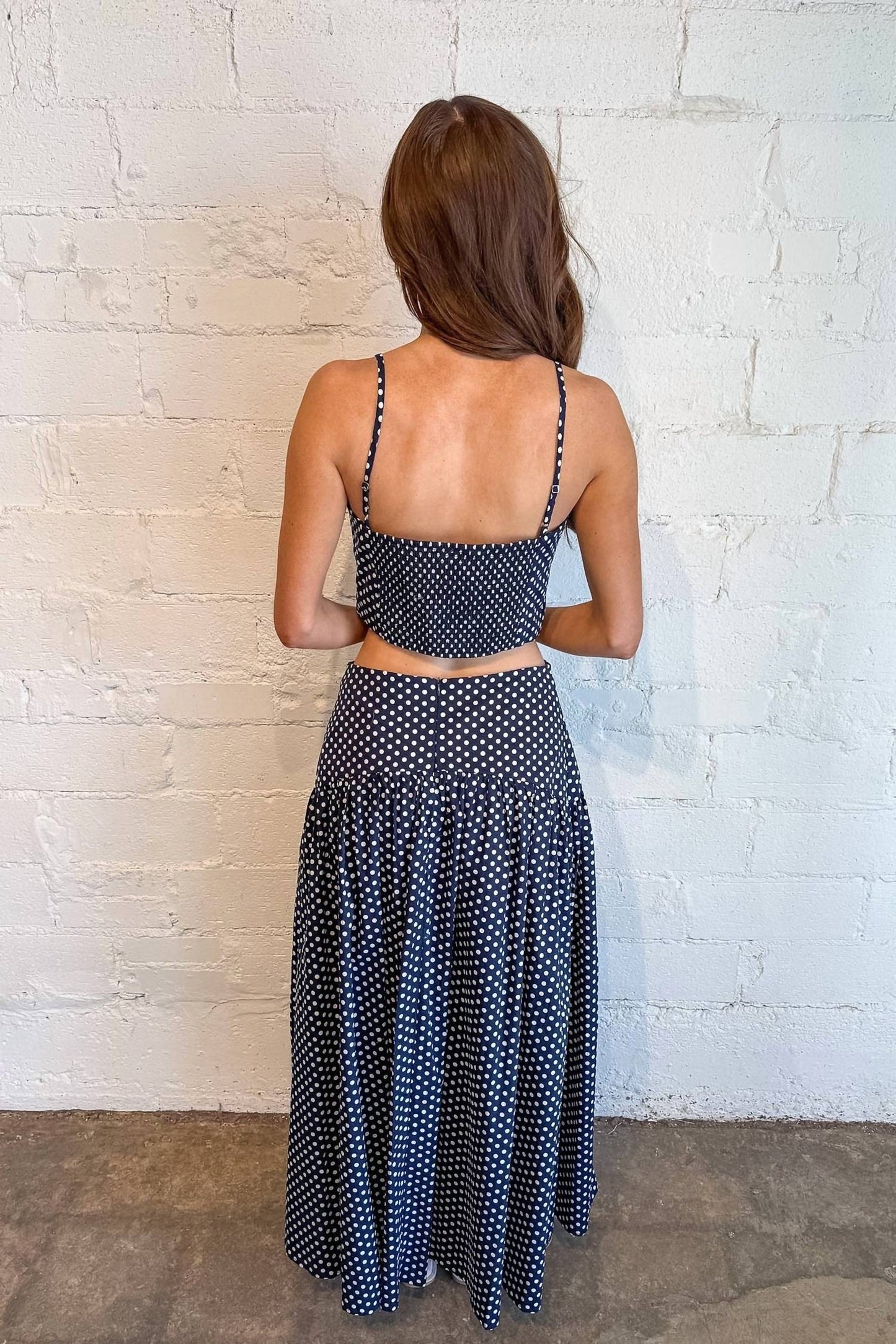 Presley Polka Dot Top