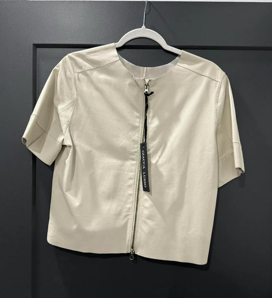 Giacca Lusso - Women's Leather Tee - Rack Hunt