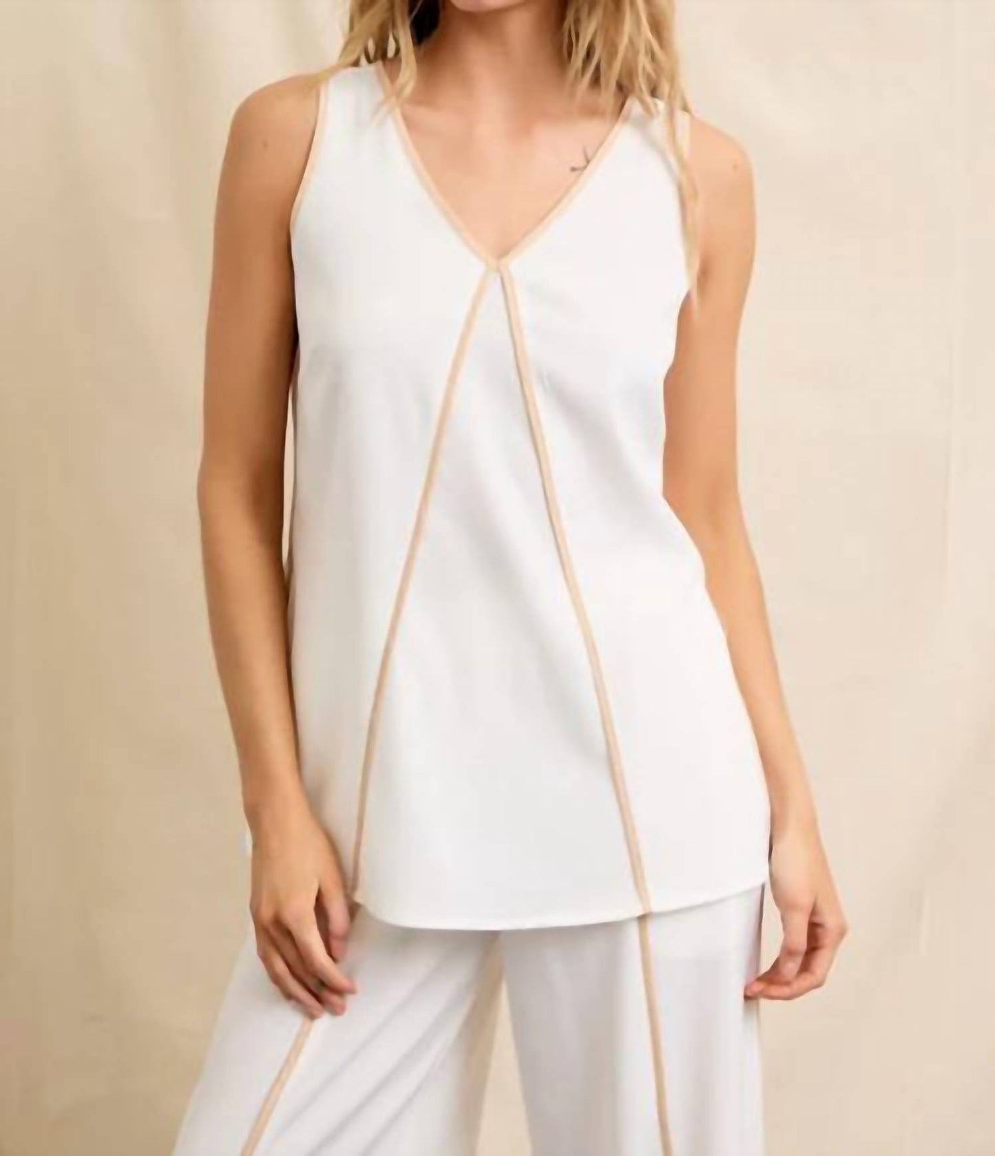 Sleeveless Tunic & Pants Set