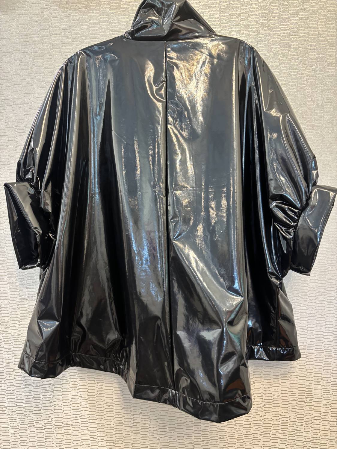 oversized raincoat