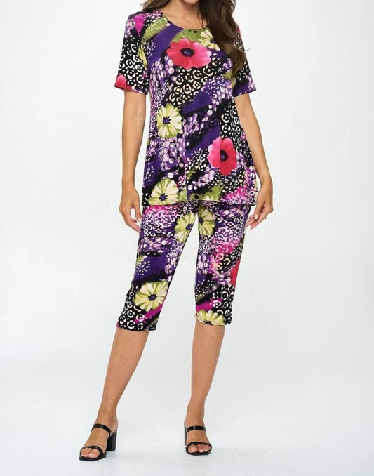Jostar - Matching Capri Pant Set - Plus - Rack Hunt -