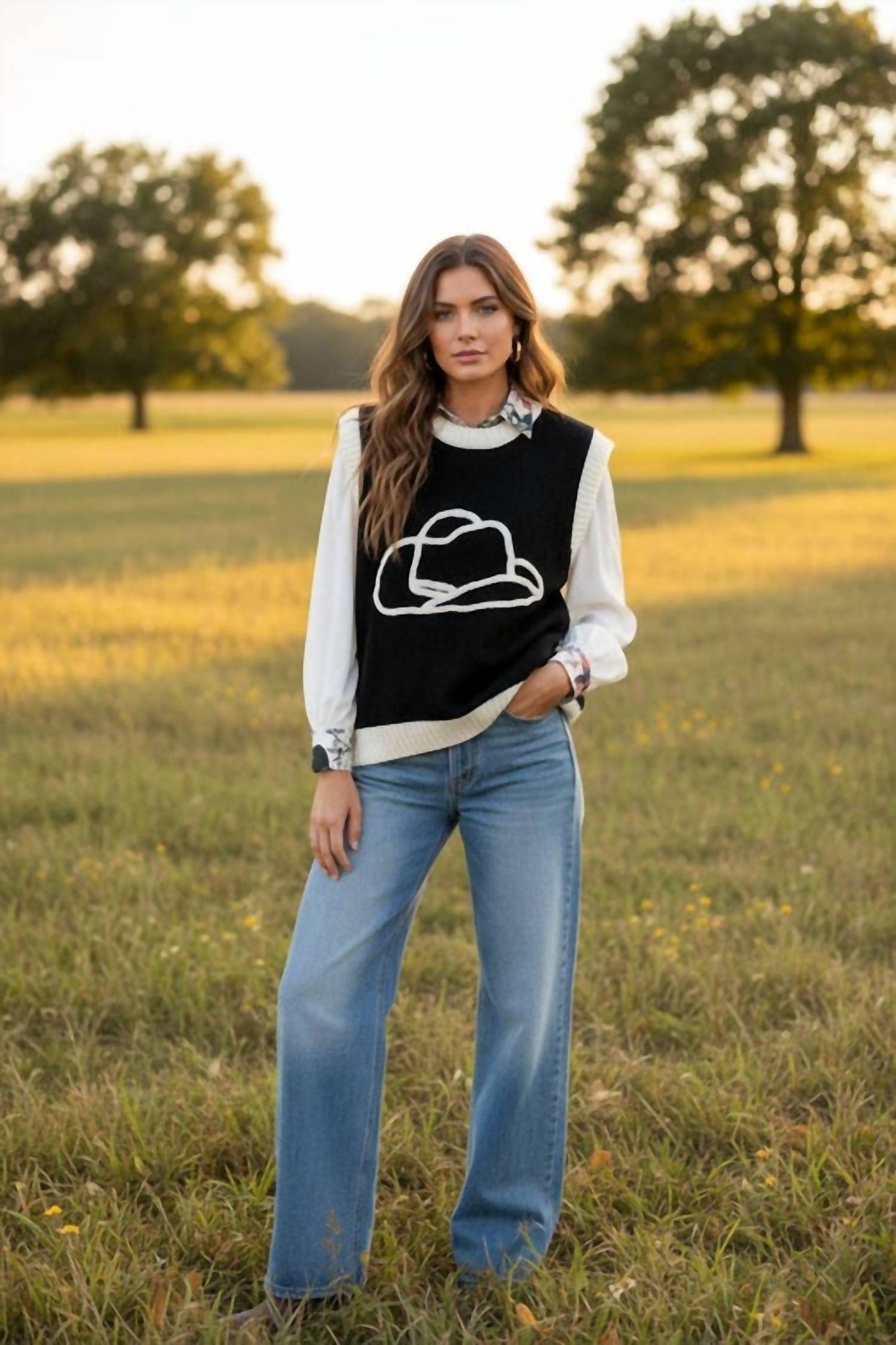 Howdy Darling Sweater Vest