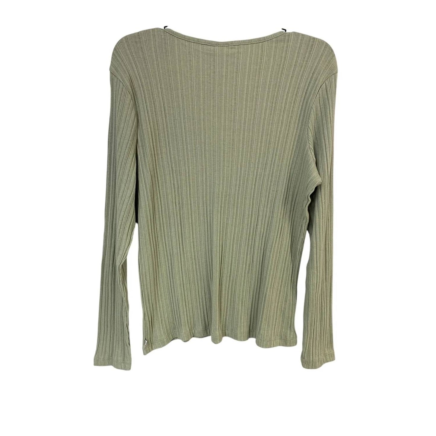 Meadowood Ribbed Long Sleeve Tee Shirt