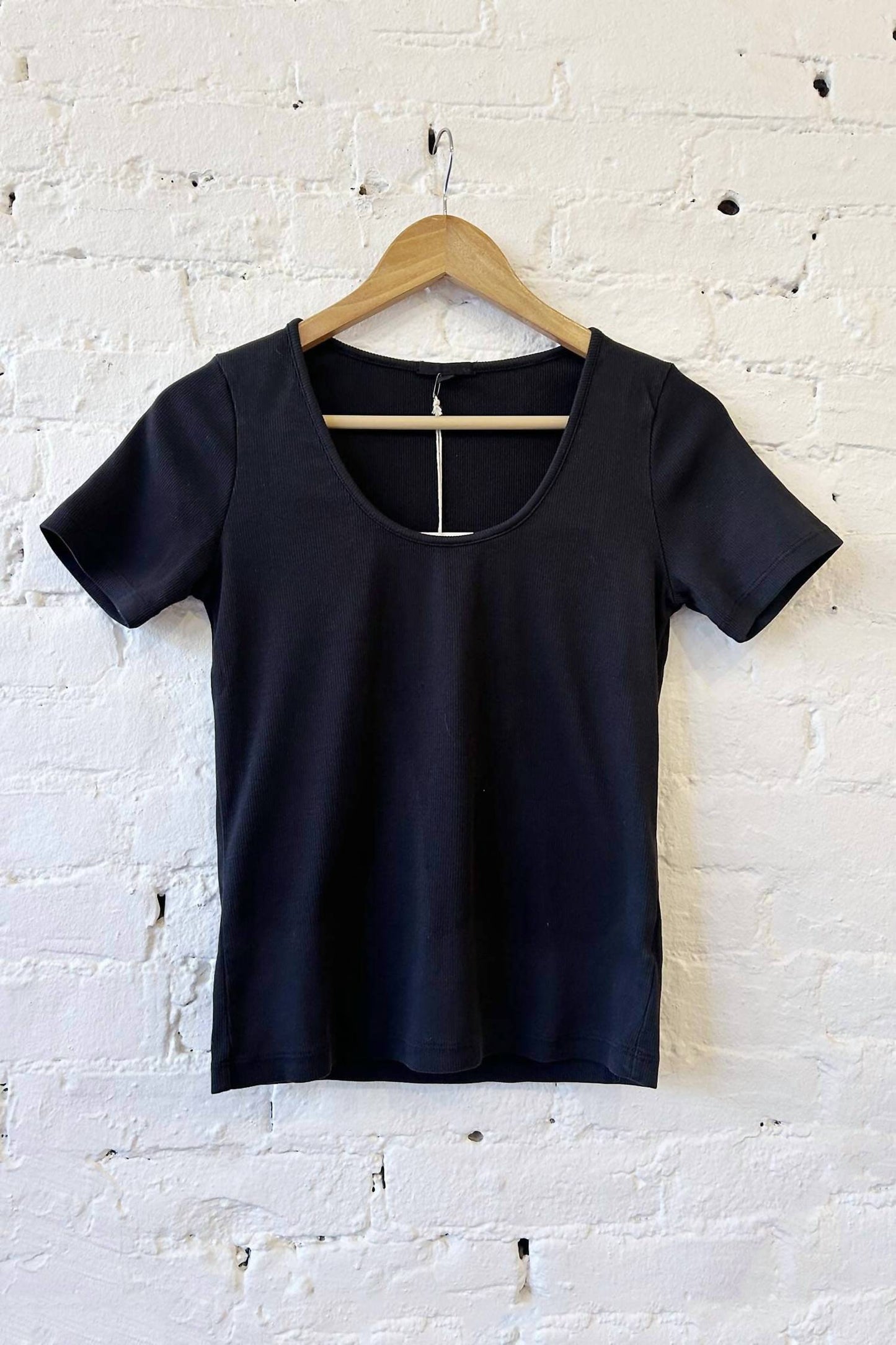 Short Sleeve Rib Top