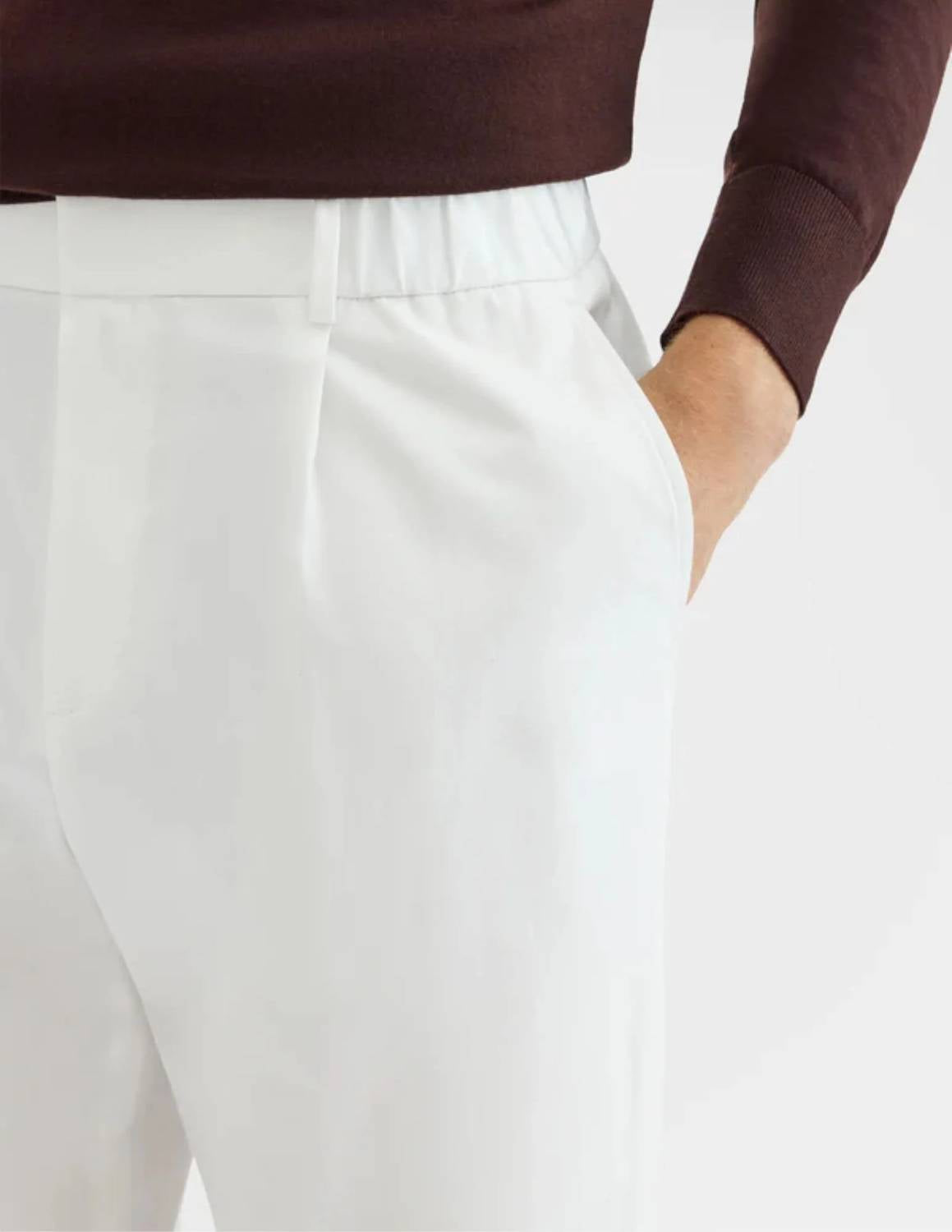 Cotton Satin Pants