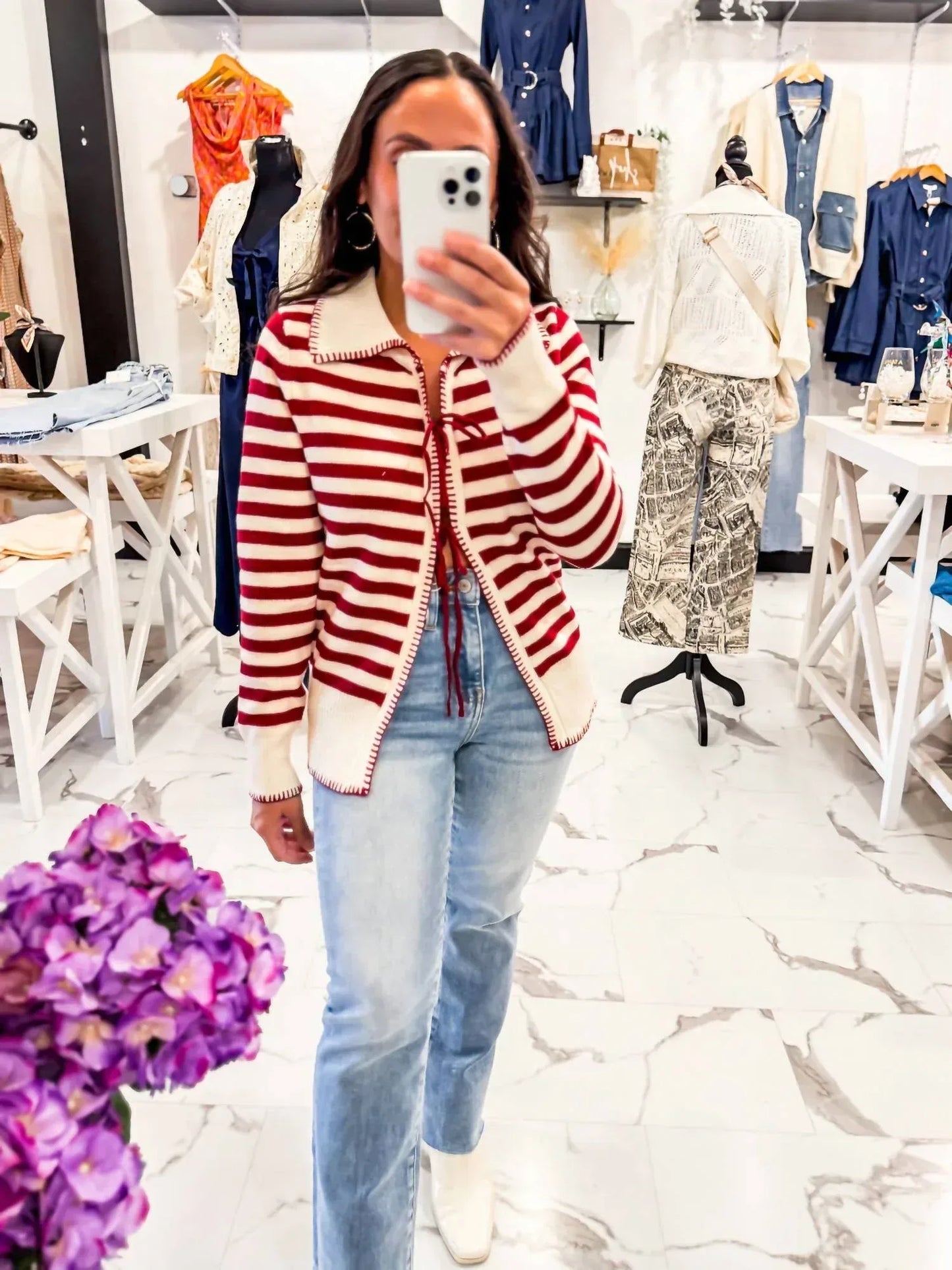 Sunday Edition - Women's Striped Cardigan - Rack Hunt