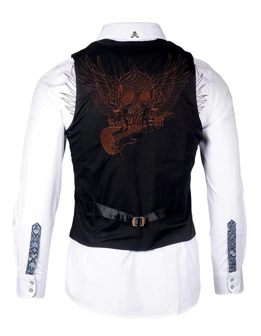 Unisex Flying Skull Vest