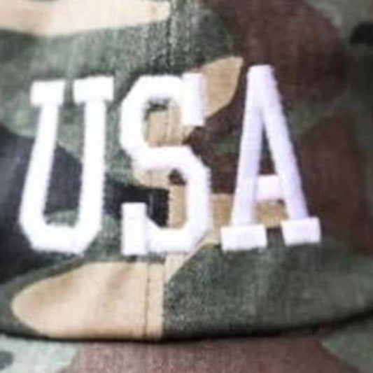 Women's Americana Usa Embroidered Distressed Hat