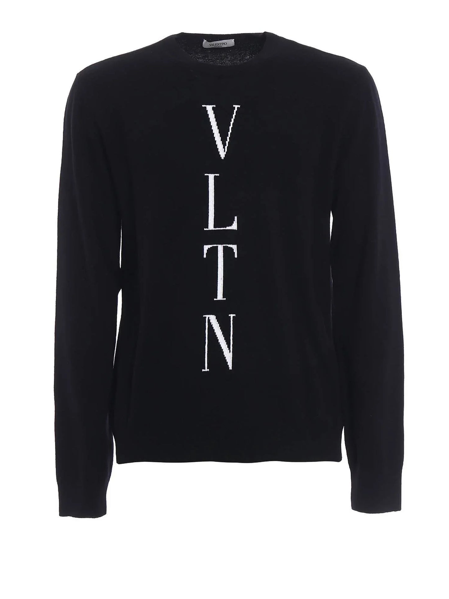 Valentino - Vltn Intarsia Wool Cashmere Sweater - Rack Hunt