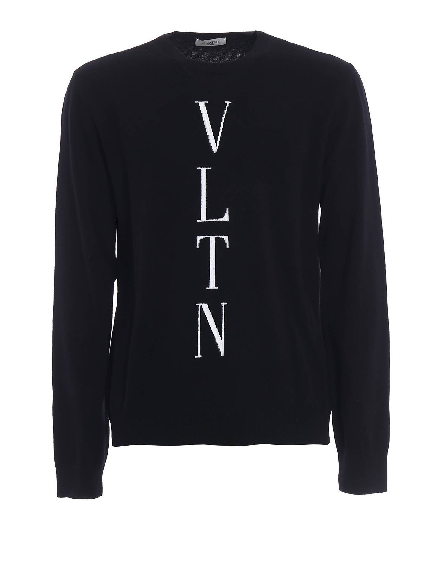 Valentino - Vltn Intarsia Wool Cashmere Sweater - Rack Hunt -