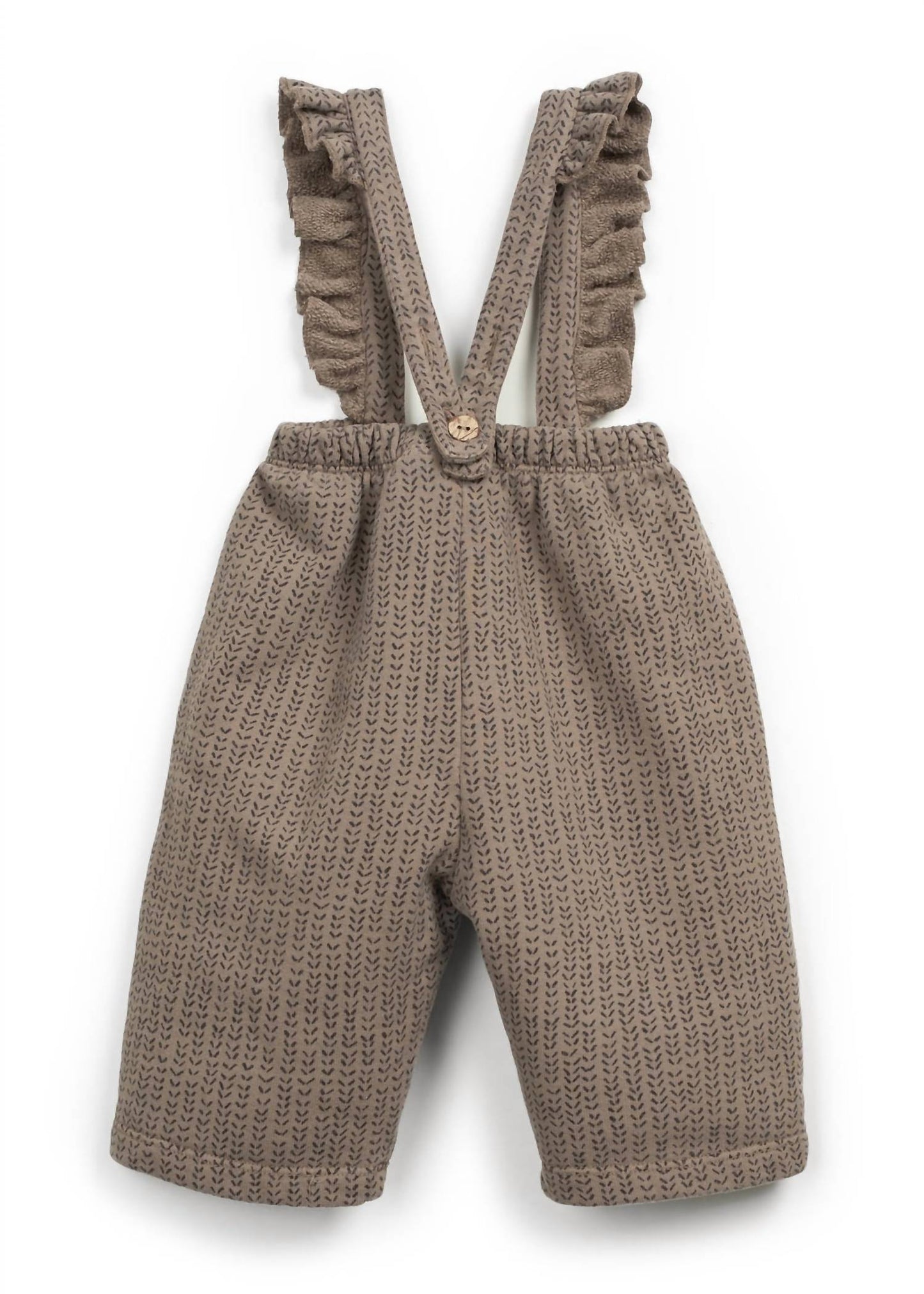Girl's Fleece Suspender Pant