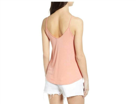 All in Favor - Twisted Button Front Draped Tank Top - Rack Hunt