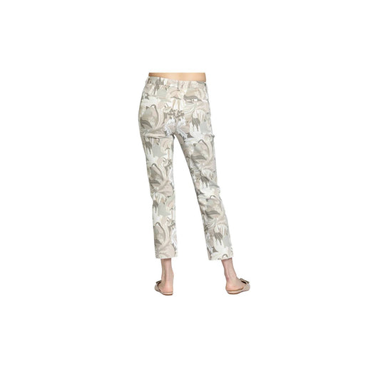 Distressed Raw Hem Trouser Jean