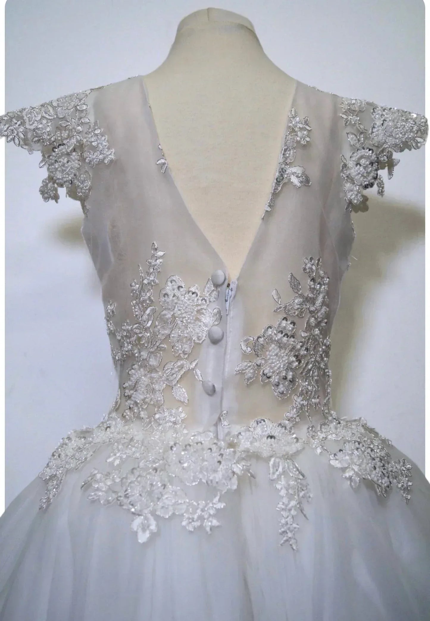 Christie Helene - Girl's Silk With Lace Overlay Bodice Dress - Rack Hunt