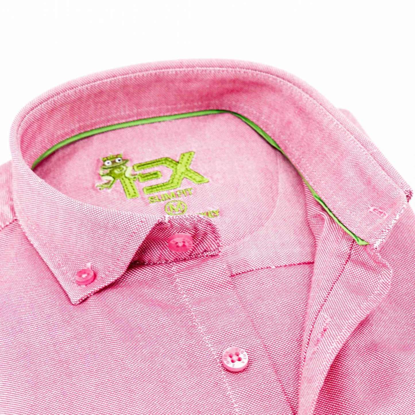Men's Oxford Frog Button Down Shirt