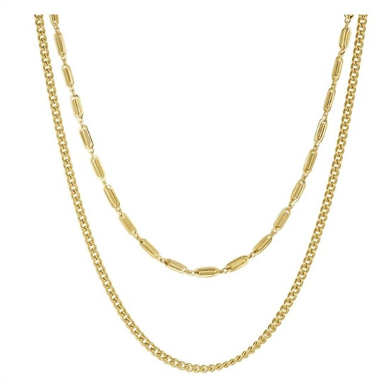 Women's Jane Double Chain Necklace