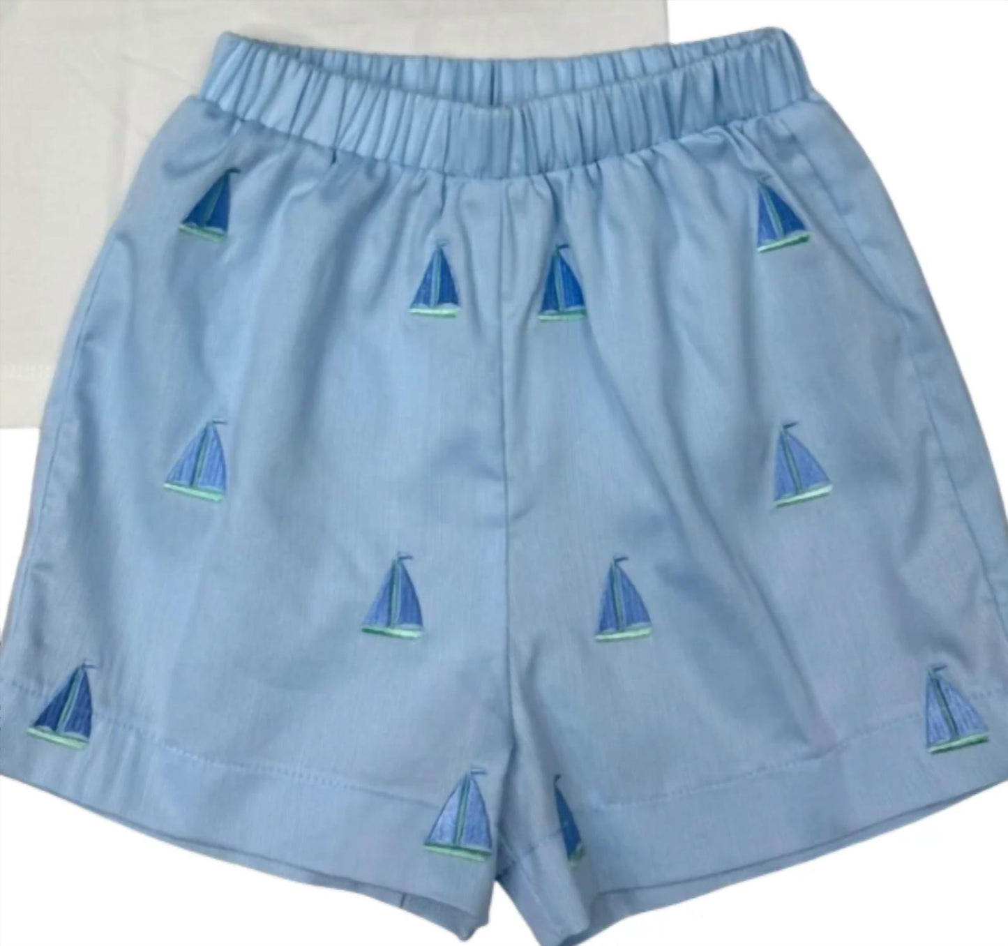 Boy's St John Sailboat Short Set