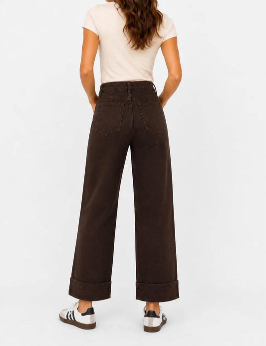 On The Go Cuffed Denim Jeans